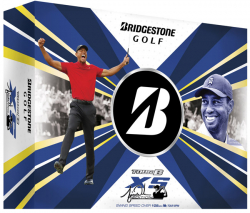 Bridgestone Golfboll 2022 Tour B XS (1st duss) Tiger Edition