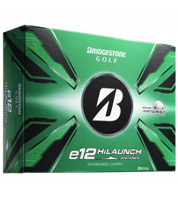 Bridgestone Golfboll E12 High Launch Vit (1st duss)