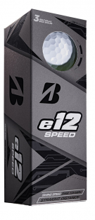 Bridgestone Golfboll E12 Speed Vit (1st 3-pack) 19