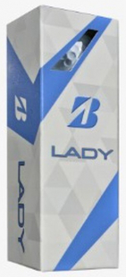 Bridgestone Golfboll Lady Precept vit (1st 3-pack)