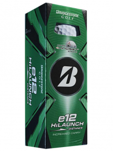 Bridgestone Golfboll E12 High Launch Vit (1st 3-pack)