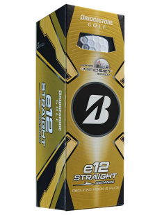 Bridgestone Golfboll E12 Straight Vit (1st 3-pack)