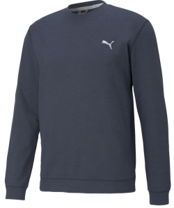 Puma Långärm Herr Cloudspun Crewneck Marinblå Blazer Heather