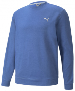 Puma Långärm Herr Cloudspun Crewneck Bright Cobalt Heather