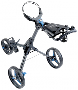 MotoCaddy Golfvagn Trehjuling Cube Grafit/Blå