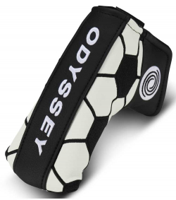 Odyssey Headcover Putter SOCCER Blade Vit/Svart