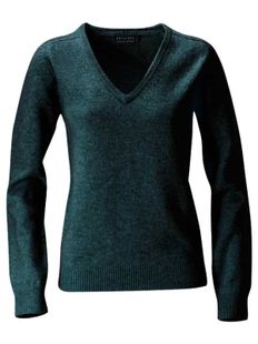 Röhnisch Pullover Wool V-neck Mörkgrå