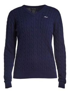 Röhnisch Pullover Cable Indigo