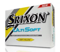 Srixon Golfboll Ultisoft Gul (1st dussin)