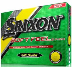 Srixon Golfboll Softfeel Gul (1st dussin)