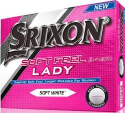 Srixon Golfboll Softfeel Dam Vit (1st dussin)