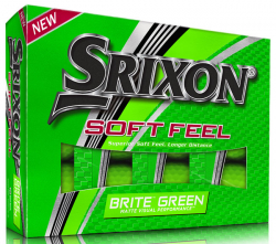 Srixon Golfboll Softfeel Brite Grön (1st dussin)