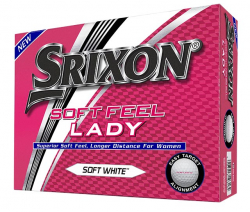 Srixon Golfboll Softfeel Dam Vit (1st dussin)