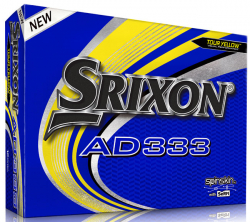 Srixon Golfboll AD333 2020 Gul (1st dussin)