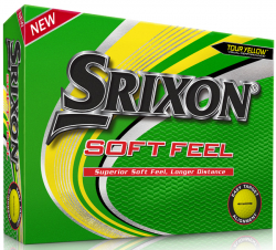 Srixon Golfboll Softfeel 2020 Gul (1st dussin)