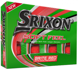 Srixon Golfboll Softfeel 2020 Brite Röd (1st dussin)