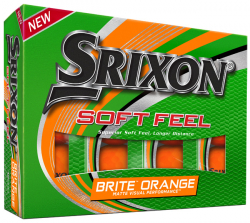 Srixon Golfboll Softfeel 2020 Brite Orange (1st dussin)