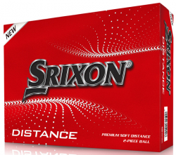 Srixon Golfboll Distance 10 Vit (1st dussin)