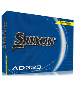 Srixon AD333 Golfboll 2024 Gul (1st dussin)