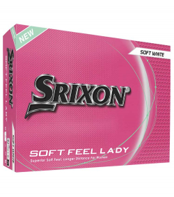 Srixon Softfeel Golfboll Dam Vit (1st dussin)