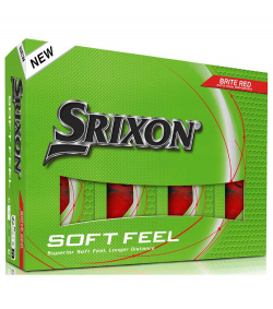 Srixon Softfeel Golfboll Brite Röd (1st dussin)