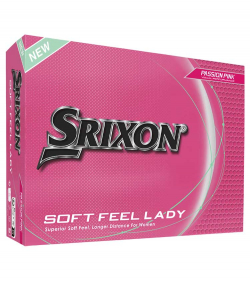 Srixon Softfeel Golfboll Dam Rosa (1st dussin)