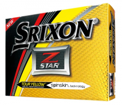 Srixon Golfboll Z-Star Tour Gul (1st dussin)