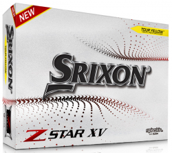 Srixon Golfboll Z-Star XV Tour 2021 Gul (1st dussin)