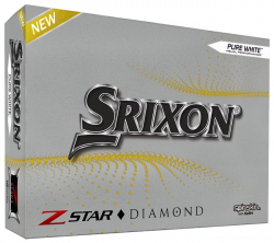 Srixon Golfboll Z-Star Diamond Vit (1st dussin)