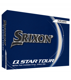 Srixon Q-Star Tour Golfboll 2024 Vit (1st dussin)