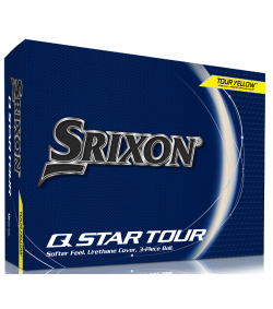 Srixon Q-Star Tour Golfboll 2024 Gul (1st dussin)