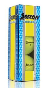 Srixon Golfboll AD333 Gul (3-pack)