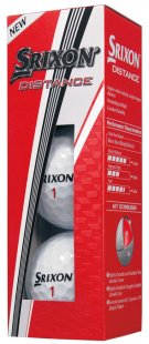 Srixon Golfboll Distance Vit (3-pack)