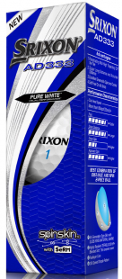 Srixon Golfboll AD333 2020 Vit (3-pack)