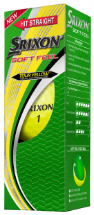 Srixon Golfboll Softfeel 2020 Gul (3-pack)