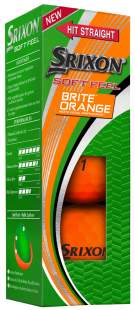 Srixon Golfboll Softfeel 2020 Brite Orange (3-pack)