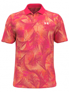 Under Armour Herr Piké Iso-Chill Grphc Palm Rosa Shock 683