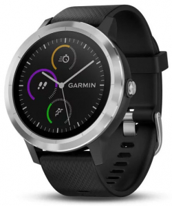 Garmin Smartklocka Vivoactive 3 Svart/Rostfritt