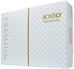 XXIO Golfbollar Premium 8 Gold Vit NW Pearl (1st Dussin)