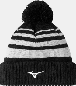 Mizuno Pom Beanie Svart