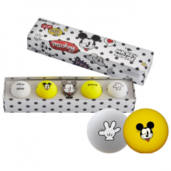 Volvik Golfbollar/Hatclip Disney Musse Pigg (5 delar)