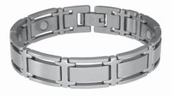 Sabona Magnetarmband Executive Symmetry Silver Magnetic