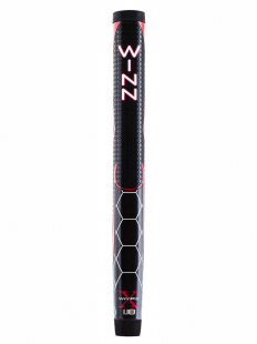 Puttergrepp Winn ProX 1.18 Svart/Röd