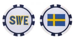 Sverige Markör Pokerchip Sverige