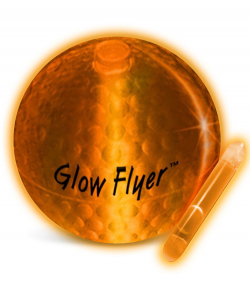 Night Flyer Golfboll GlowFlyer 1st Orange